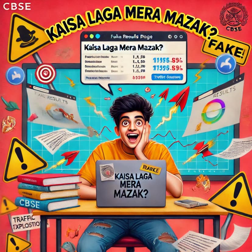 How I Accidentally Hacked CBSE Results: A Prank That Went Viral